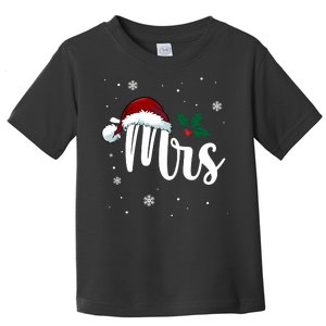 Mrs. Claus Matching Family Christmas Toddler T-Shirt