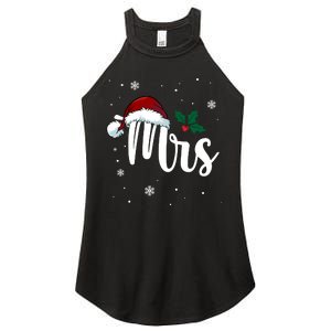 Mrs. Claus Matching Family Christmas Women's Perfect Tri Rocker Tank