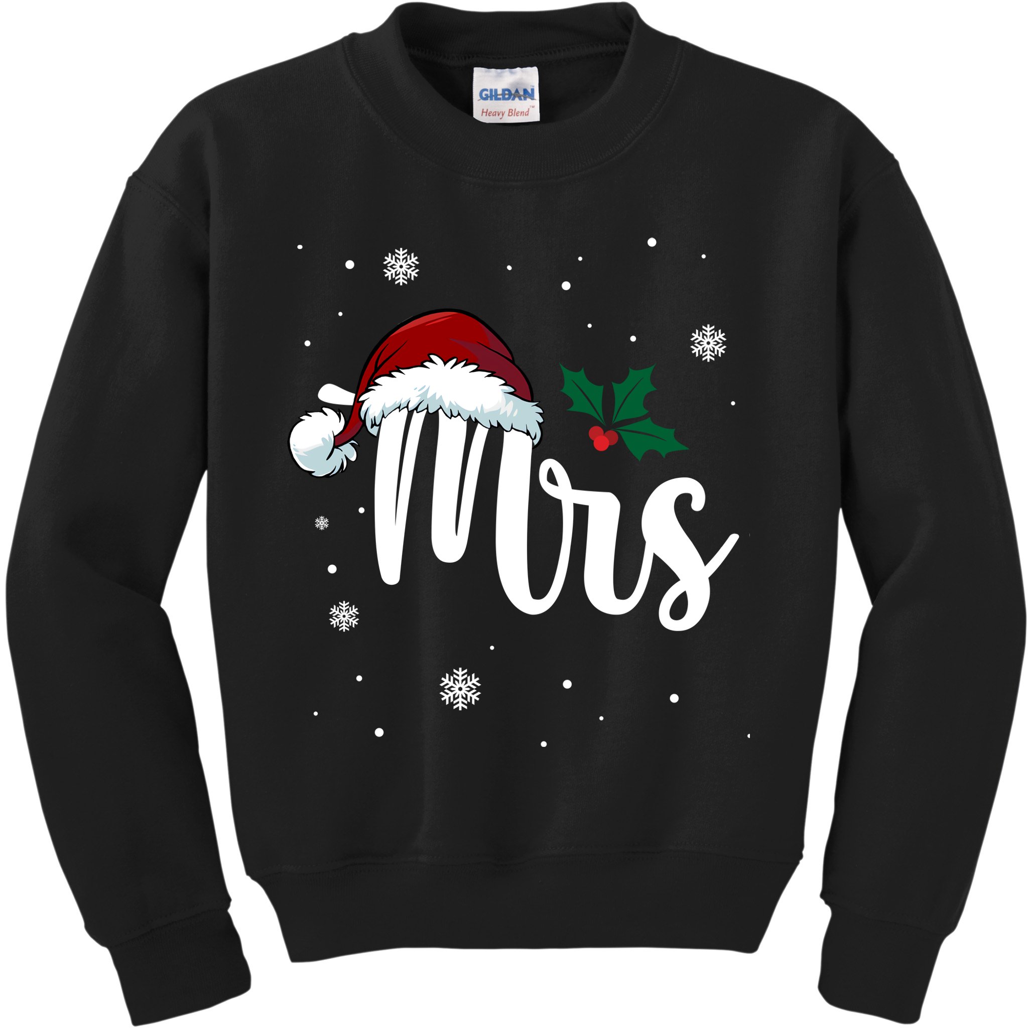 Mrs. Claus Matching Family Christmas Kids Sweatshirt