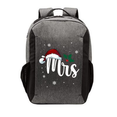 Mrs. Claus Matching Family Christmas Vector Backpack