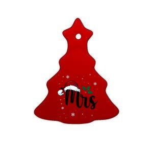 Mrs. Claus Matching Family Christmas Ceramic Tree Ornament