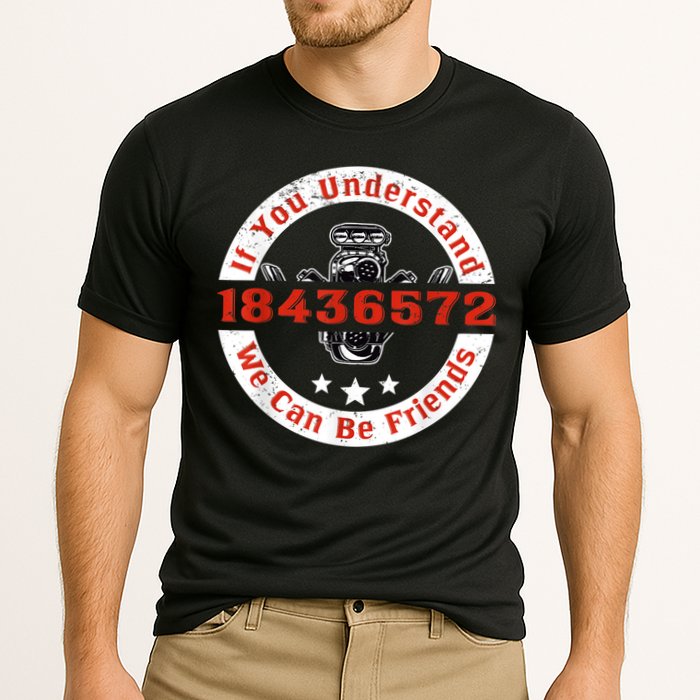 Mechanic Car Mechanic 18436572 V8 Mechanical Engineer Cooling Performance Crew T-Shirt