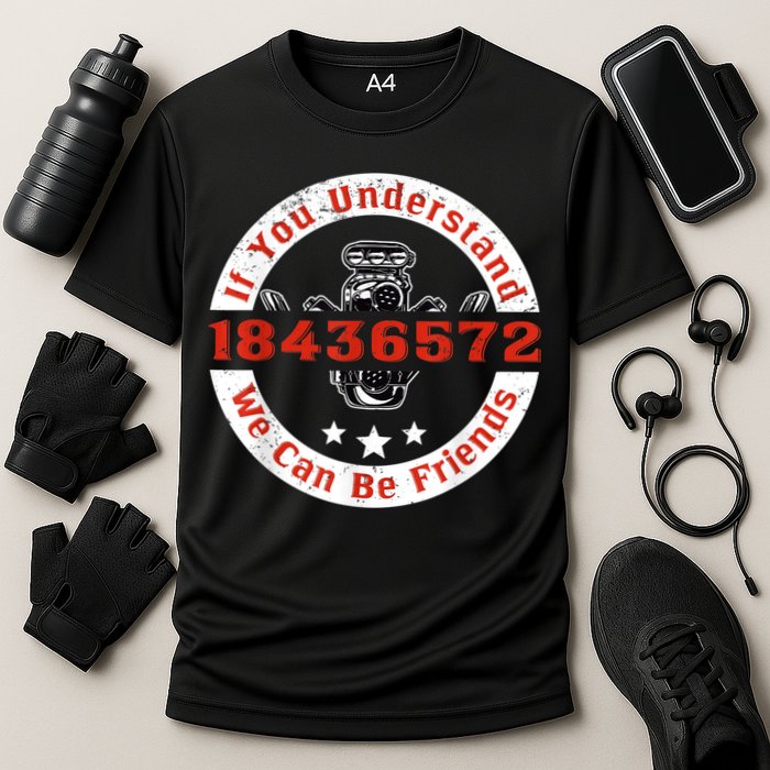 Mechanic Car Mechanic 18436572 V8 Mechanical Engineer Cooling Performance Crew T-Shirt