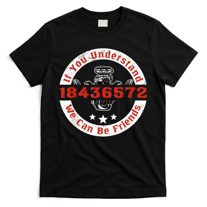 Mechanic Car Mechanic 18436572 V8 Mechanical Engineer T-Shirt