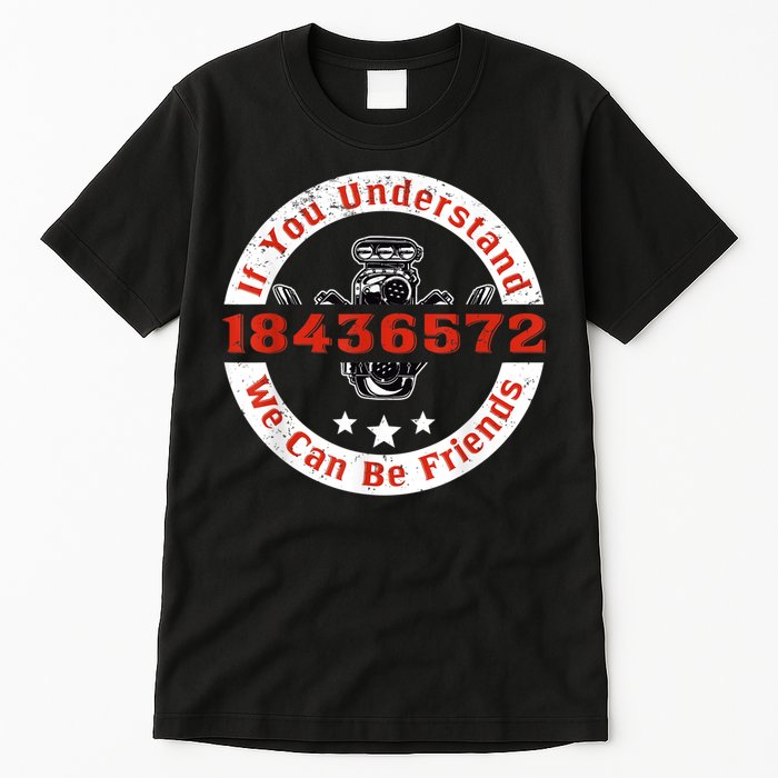 Mechanic Car Mechanic 18436572 V8 Mechanical Engineer Tall T-Shirt