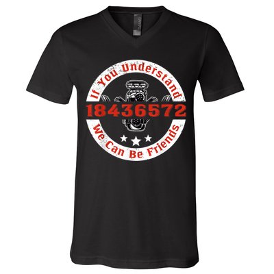 Mechanic Car Mechanic 18436572 V8 Mechanical Engineer V-Neck T-Shirt