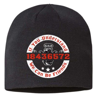 Mechanic Car Mechanic 18436572 V8 Mechanical Engineer Sustainable Beanie