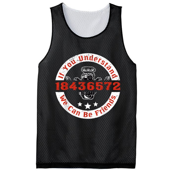 Mechanic Car Mechanic 18436572 V8 Mechanical Engineer Mesh Reversible Basketball Jersey Tank