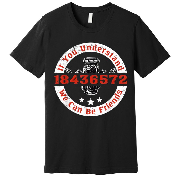 Mechanic Car Mechanic 18436572 V8 Mechanical Engineer Premium T-Shirt