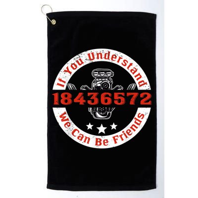 Mechanic Car Mechanic 18436572 V8 Mechanical Engineer Golf Towel