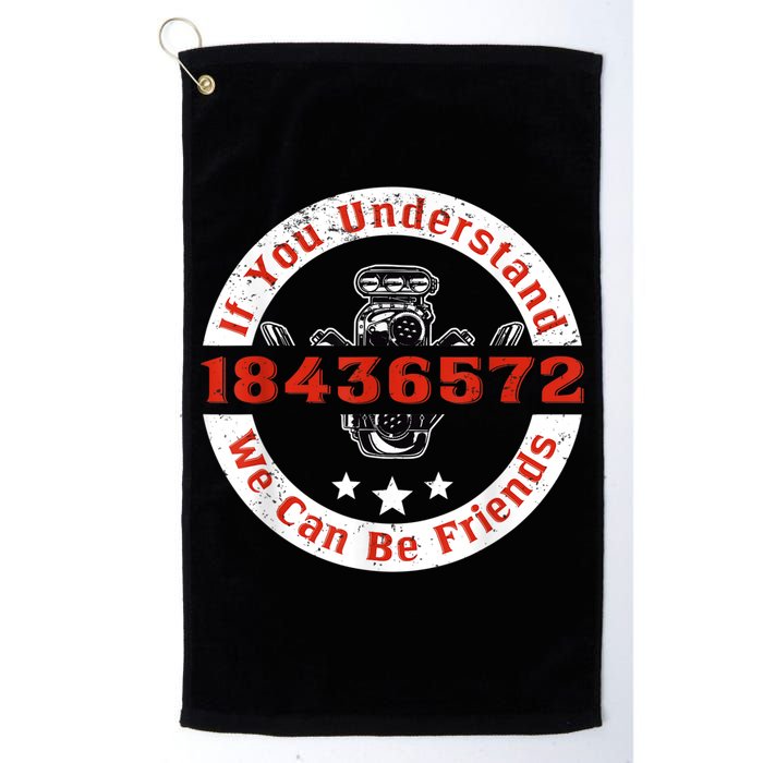 Mechanic Car Mechanic 18436572 V8 Mechanical Engineer Golf Towel