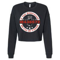 Mechanic Car Mechanic 18436572 V8 Mechanical Engineer Cropped Pullover Crew
