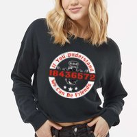Mechanic Car Mechanic 18436572 V8 Mechanical Engineer Cropped Pullover Crew