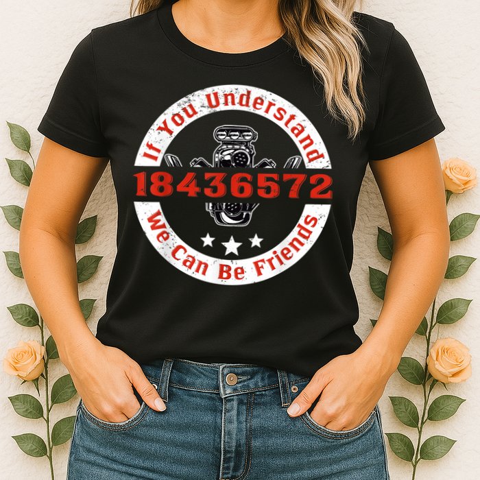 Mechanic Car Mechanic 18436572 V8 Mechanical Engineer Womens T-Shirt