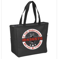 Mechanic Car Mechanic 18436572 V8 Mechanical Engineer Zip Tote Bag