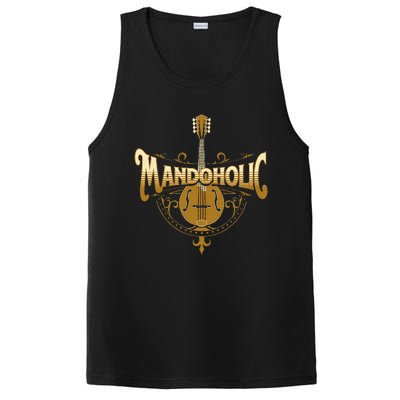 Mandaholic Country Music Mandolin Musical Player Musicians PosiCharge Competitor Tank