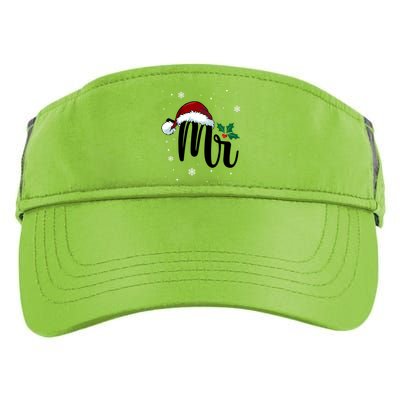 Mr. Claus Matching Family Christmas Adult Drive Performance Visor