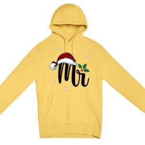 Mr. Claus Matching Family Christmas Premium Pullover Hoodie