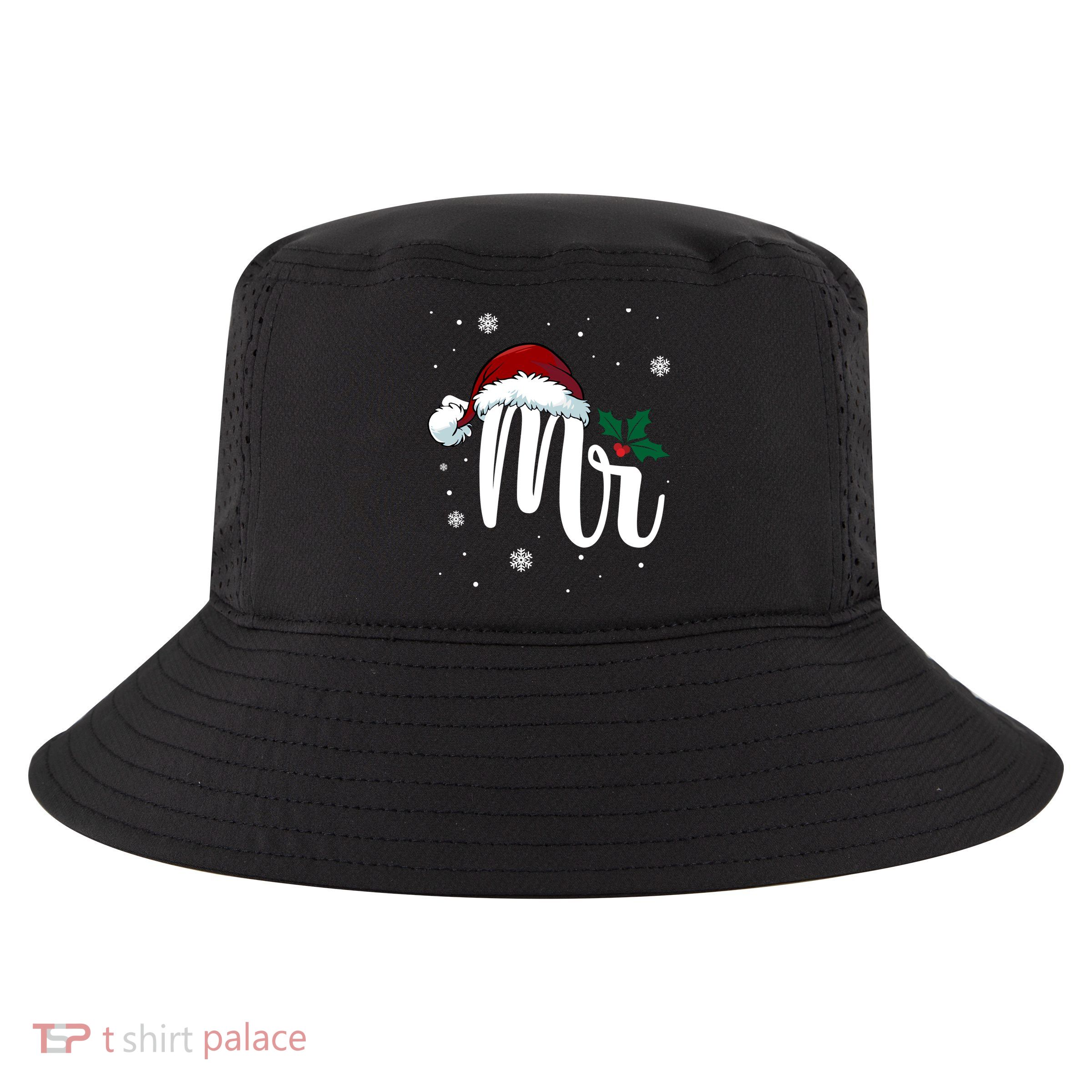 Mr. Claus Matching Family Christmas Cool Comfort Performance Bucket Hat