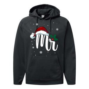 Mr. Claus Matching Family Christmas Performance Fleece Hoodie