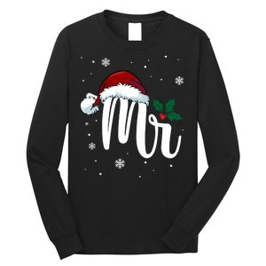 Mr. Claus Matching Family Christmas Long Sleeve Shirt