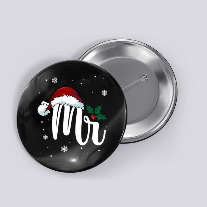 Mr. Claus Matching Family Christmas Button