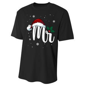 Mr. Claus Matching Family Christmas Performance Sprint T-Shirt