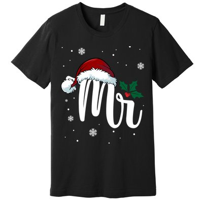 Mr. Claus Matching Family Christmas Premium T-Shirt