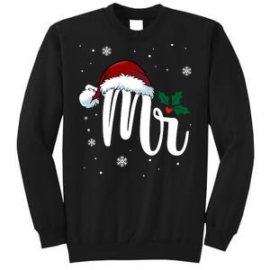 Mr. Claus Matching Family Christmas Tall Sweatshirt