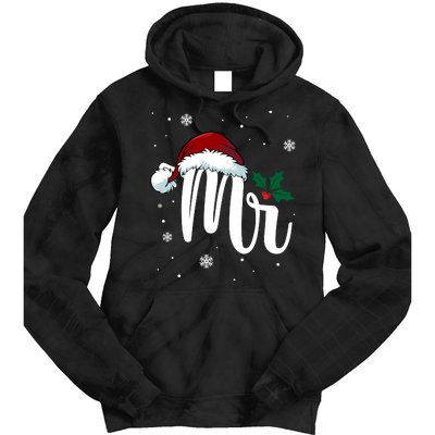 Mr. Claus Matching Family Christmas Tie Dye Hoodie