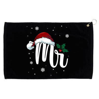 Mr. Claus Matching Family Christmas Grommeted Golf Towel