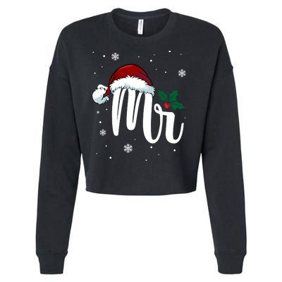 Mr. Claus Matching Family Christmas Cropped Pullover Crew