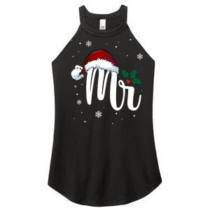 Mr. Claus Matching Family Christmas Women’s Perfect Tri Rocker Tank