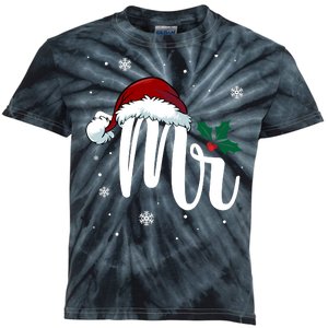 Mr. Claus Matching Family Christmas Kids Tie-Dye T-Shirt