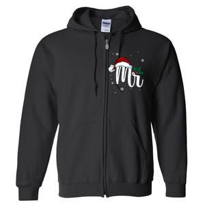 Mr. Claus Matching Family Christmas Full Zip Hoodie