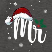 Mr. Claus Matching Family Christmas Vector Backpack