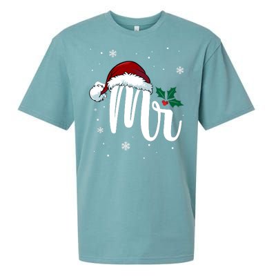 Mr. Claus Matching Family Christmas Sueded Cloud Jersey T-Shirt