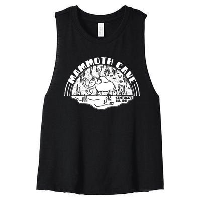 Mammoth Cave Women's Racerback Cropped Tank