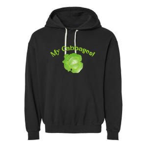 My Cabbages Garment-Dyed Fleece Hoodie