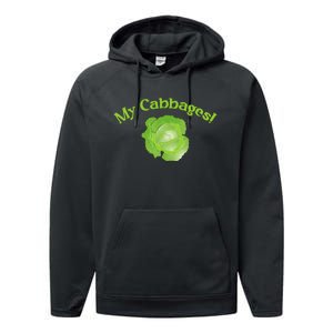 My Cabbages Performance Fleece Hoodie