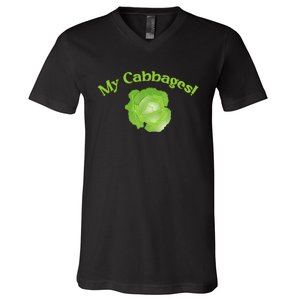 My Cabbages V-Neck T-Shirt