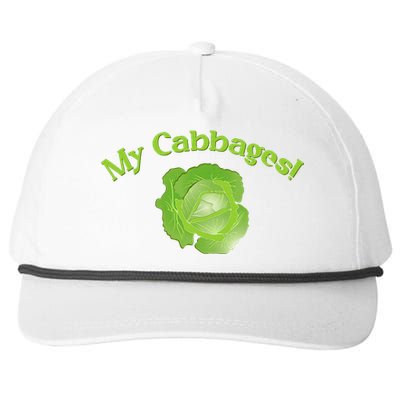 My Cabbages Snapback Five-Panel Rope Hat