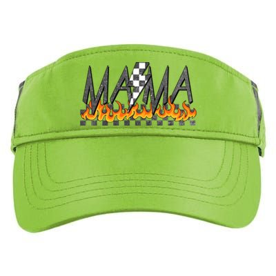 Mama Checkered Mom Rocker Mother's Day Adult Drive Performance Visor