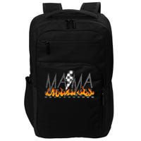 Mama Checkered Mom Rocker Mother's Day Impact Tech Backpack