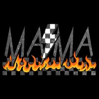 Mama Checkered Mom Rocker Mother's Day 16 in Basic Backpack