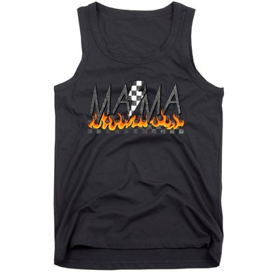 Mama Checkered Mom Rocker Mother's Day Tank Top