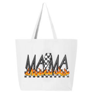 Mama Checkered Mom Rocker Mother's Day 25L Jumbo Tote