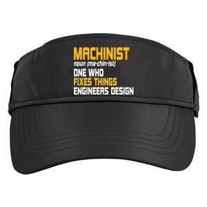 Machinist CNC Machine Tools Profession Machinery Operator Adult Drive Performance Visor