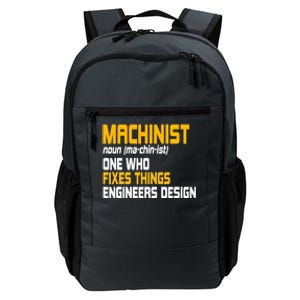 Machinist CNC Machine Tools Profession Machinery Operator Daily Commute Backpack