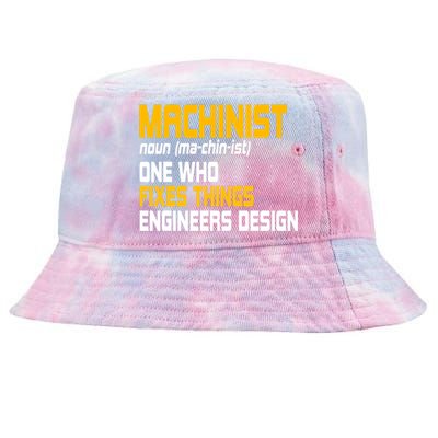 Machinist CNC Machine Tools Profession Machinery Operator Tie-Dyed Bucket Hat